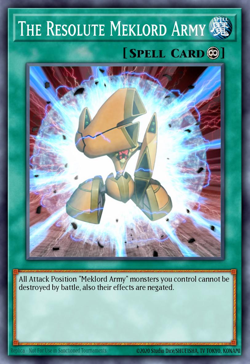 The Resolute Meklord Army